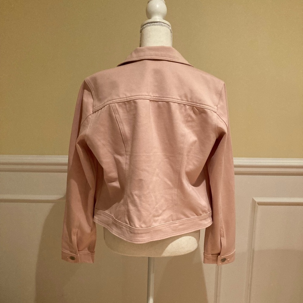 NWT SUKO JEANS Women Jacket, Pink, Large - Picture 4 of 6